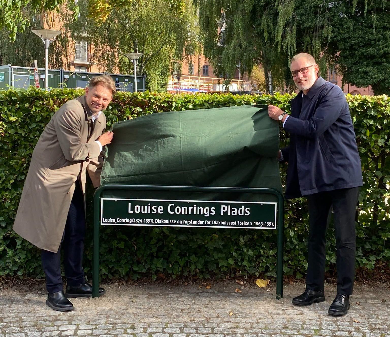 Nu har den lille plads på Frederiksberg fået et navn