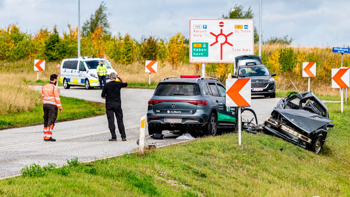 19-årig mand afgået ved døden efter færdselsuheld