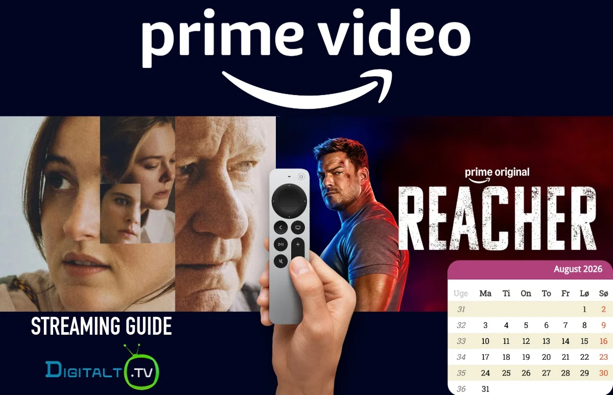 Nyt på Prime Video august 2026