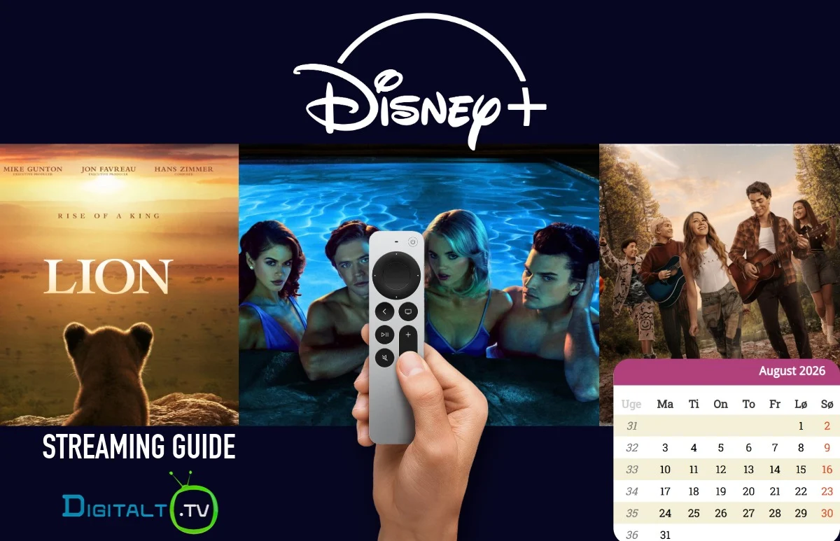 Nyt på Disney+ august 2026