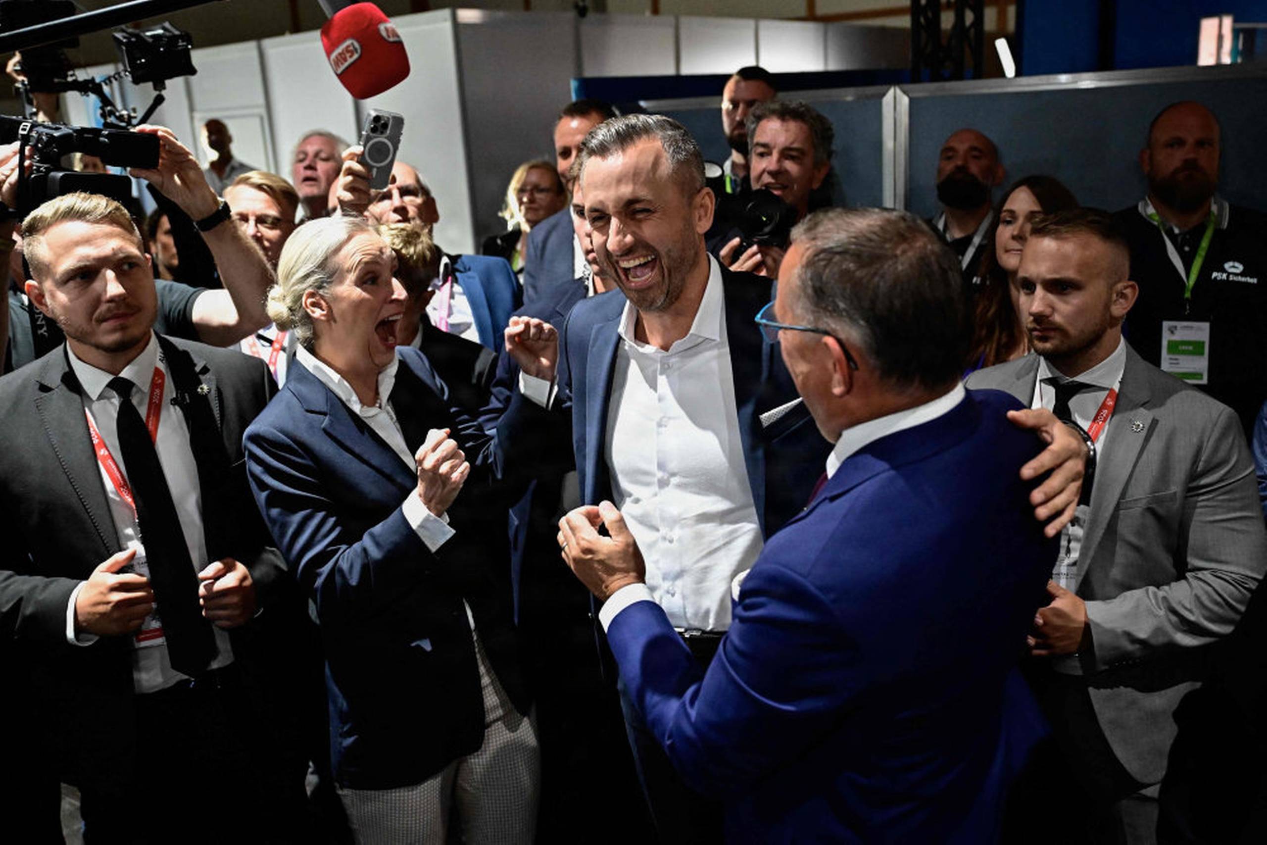 AfD's hovedperson ser klart mandat til at danne regering efter valgsejr - Jyllands-Posten