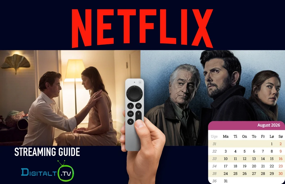 Nyt på Netflix august 2026