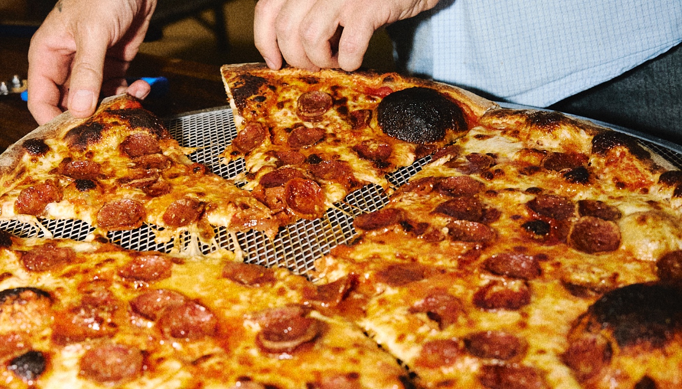 Åbner med 1 dollar pizzaslice: Nyt pizzakoncept lander i København