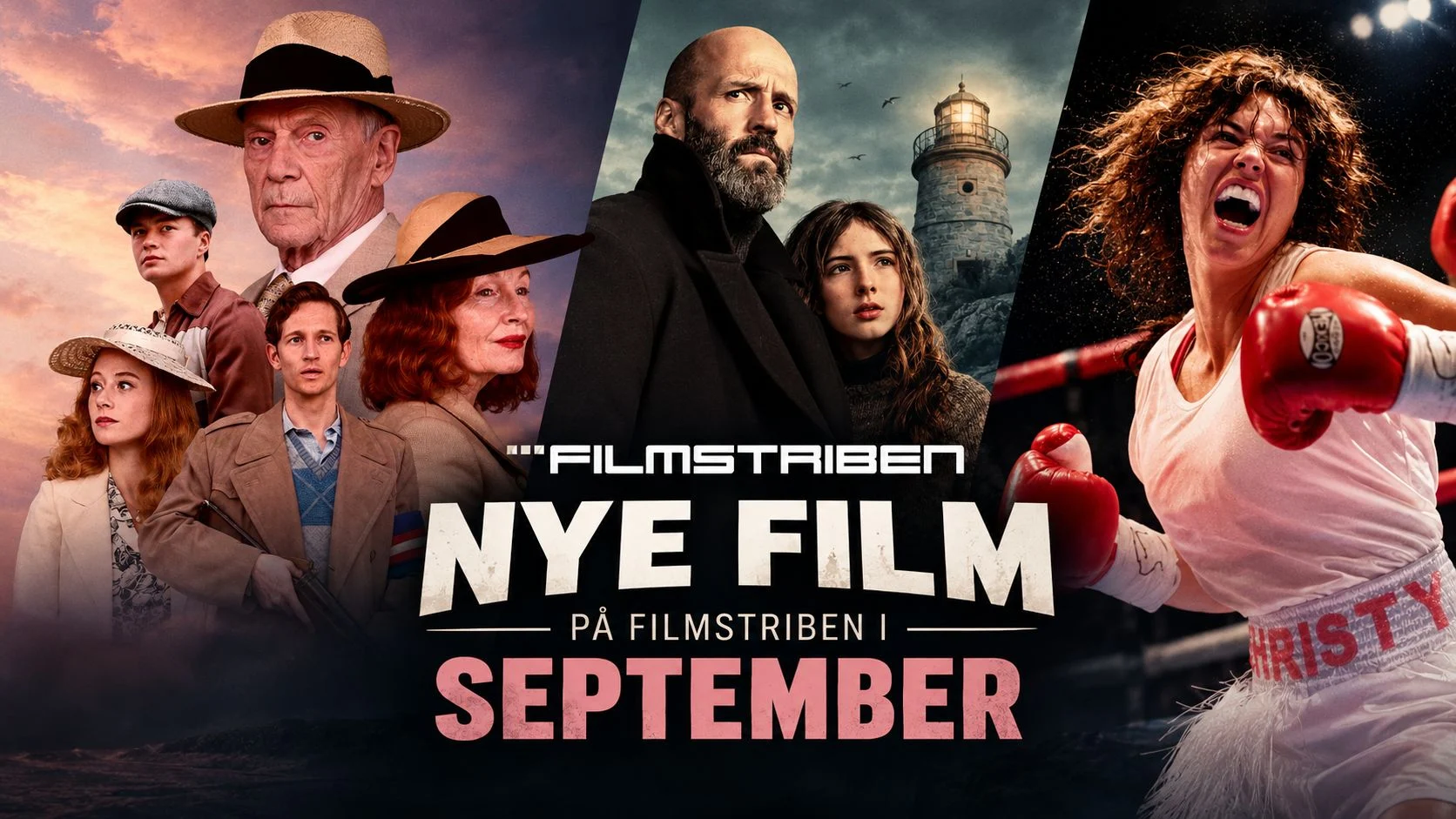 Nye film på Filmstriben i september 2026 - 19 film er på vej