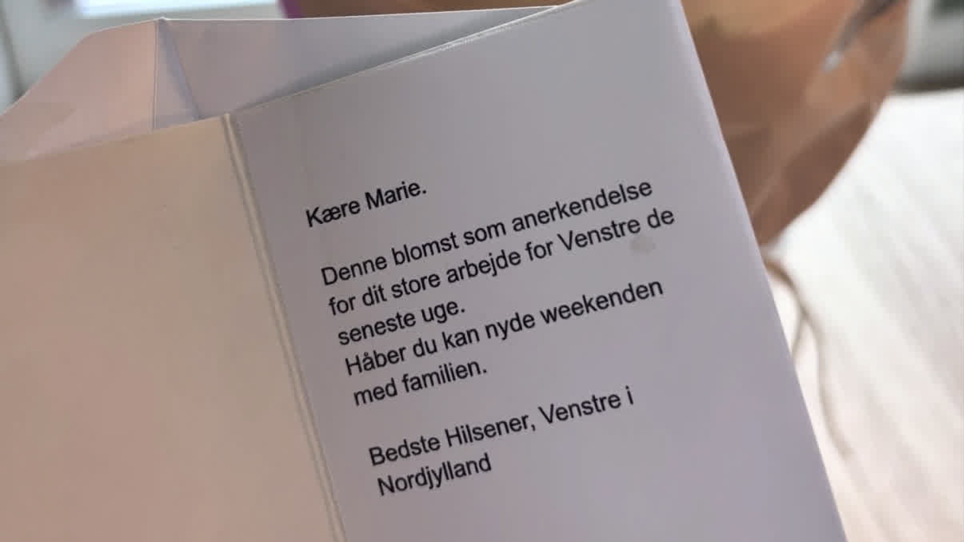 Venstreprofiler stemte det samme: I Holstebro blev han vraget, i Nordjylland får hun blomster | TV2 Nord - Nyheder og TV fra Nordjylland