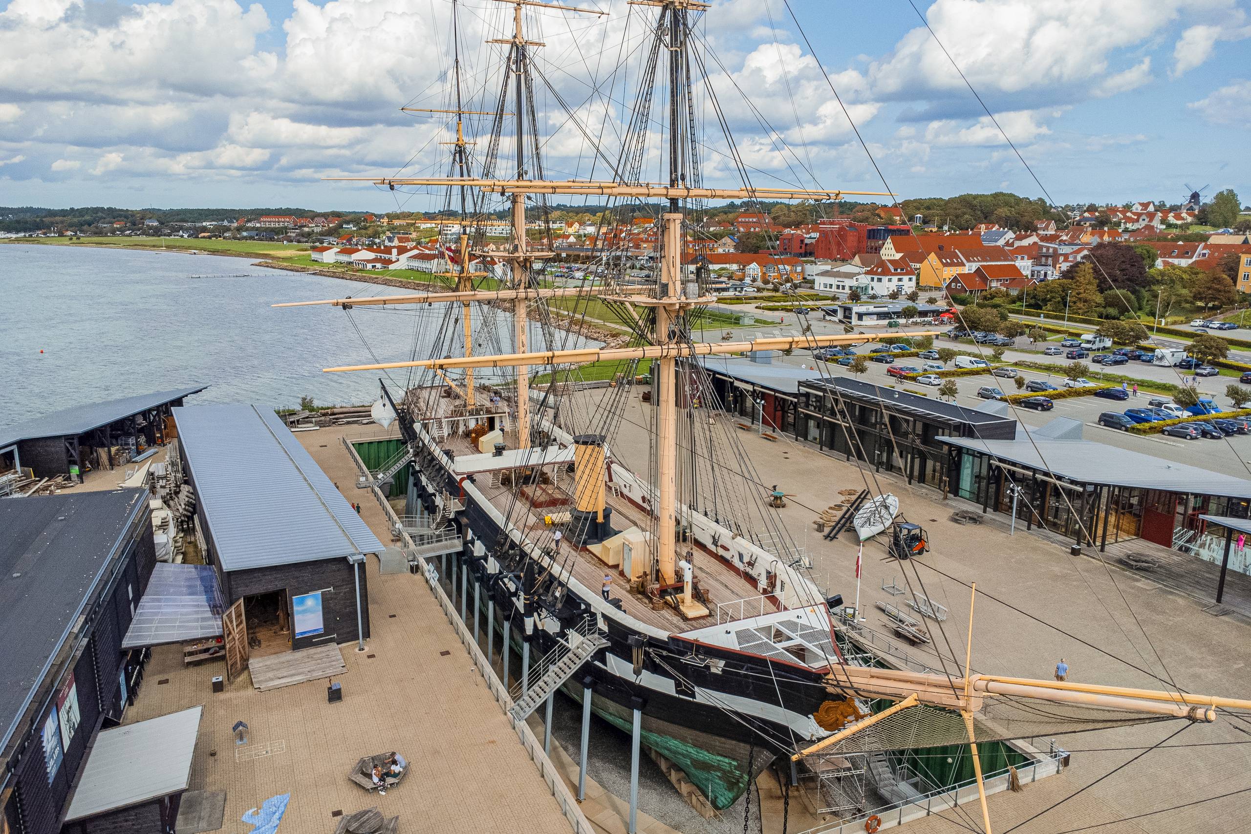 Tre arkitekthold skal tegne fremtidens Fregatten Jylland - Din Avis