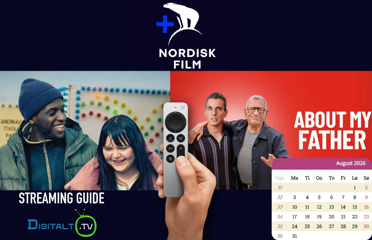 Nyt på Nordisk Film+ august 2026