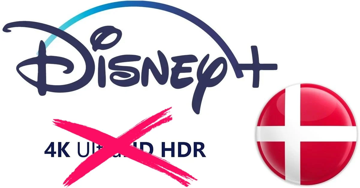 Disney+ har fjernet 4K og HDR – også i Danmark