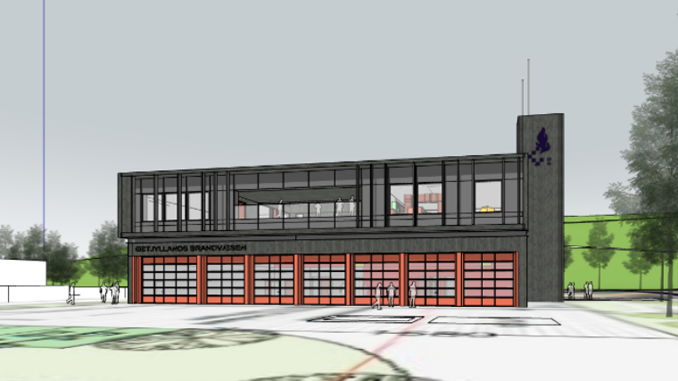 Ny brandstation i Aarhus Vest følger tidsplanen – klar i januar 2029 – BeredskabsInfo