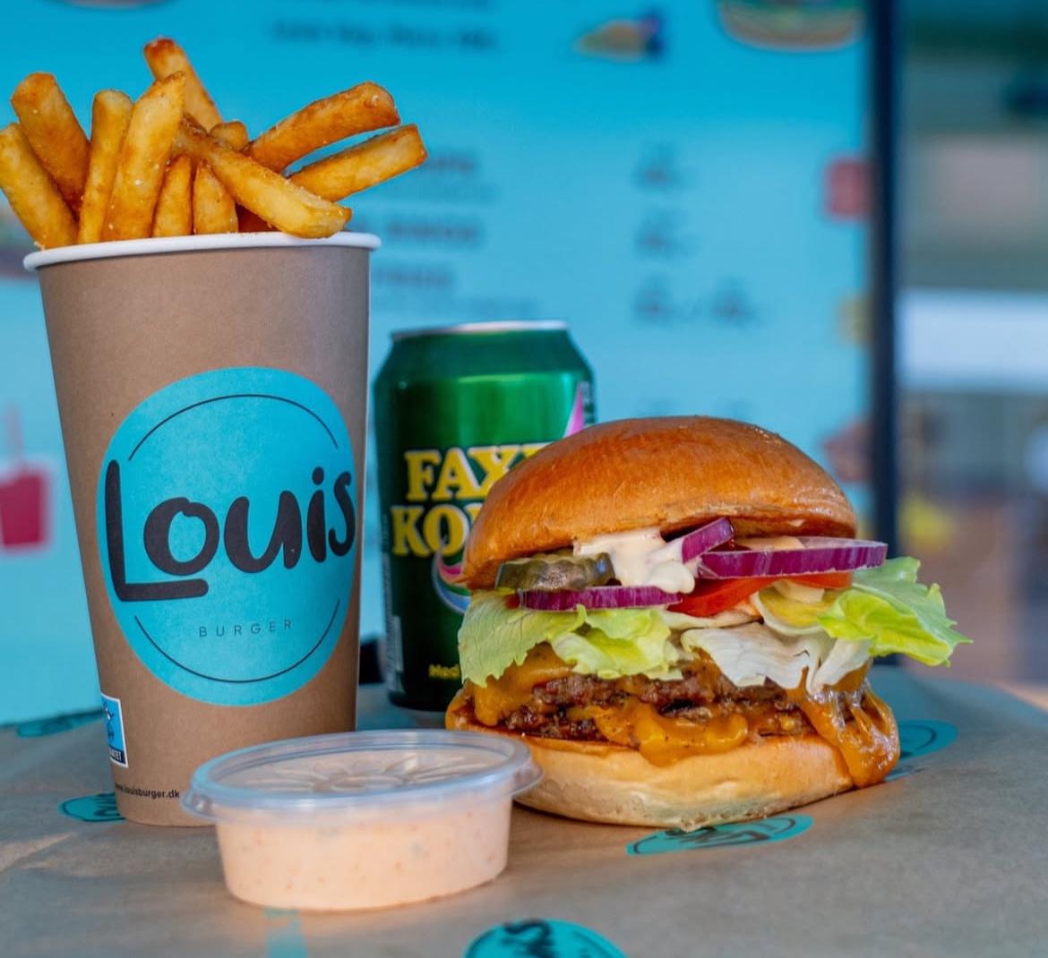 Tømmermændsmenu fra Louis Burger (11-16, torsdag 19/06-25)