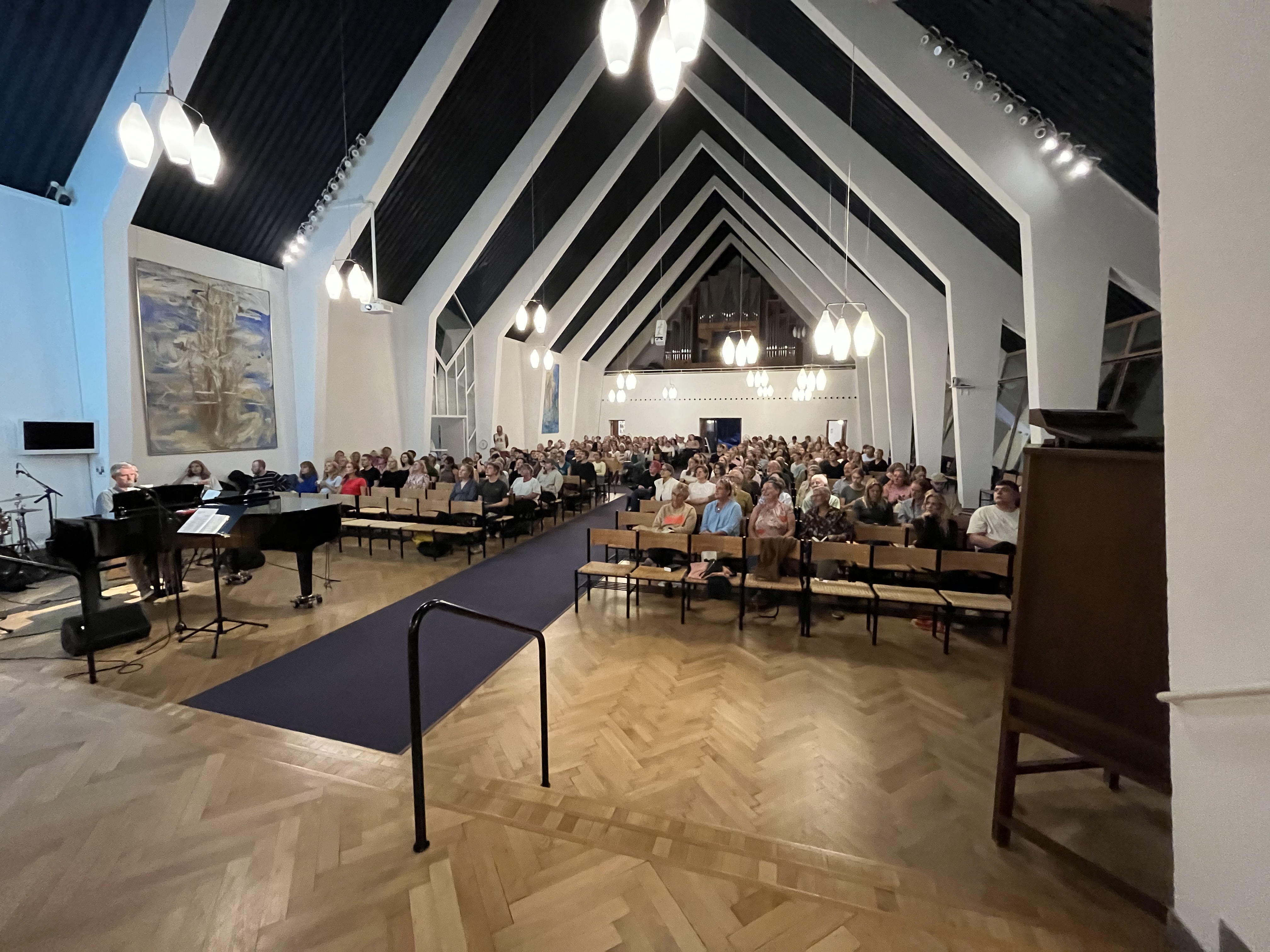 Højskolesangaften i festugen