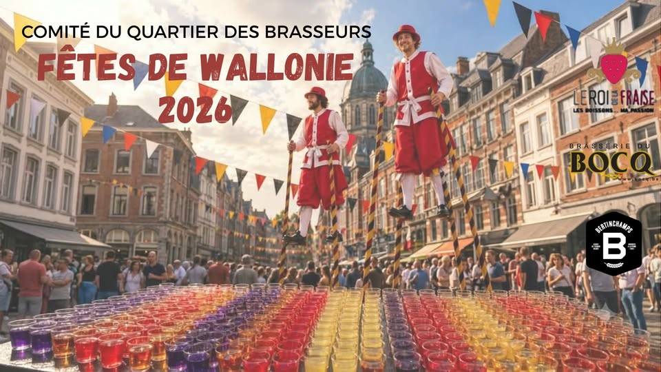 Bar du Comité du Quartier des Brasseurs - Fêtes de Wallonie