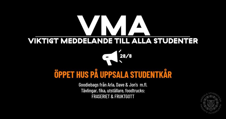 Öppet hus på Uppsala studentkår
