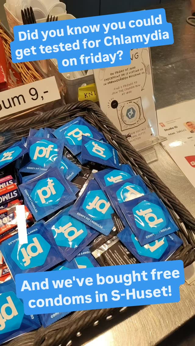 Chlamydia Testing & Condom Run at S-Huset