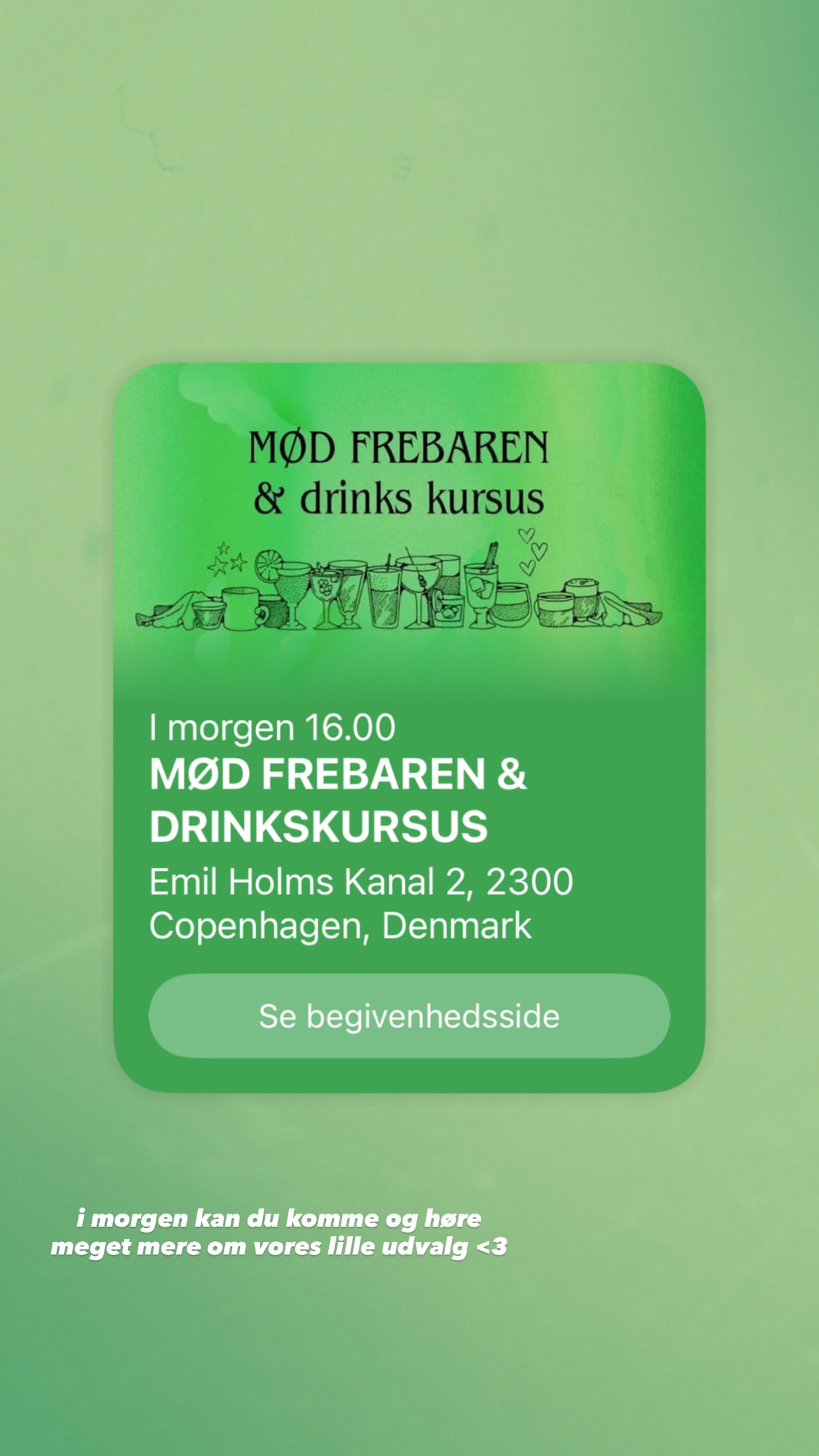 Mød Frebaren & Drinkskursus