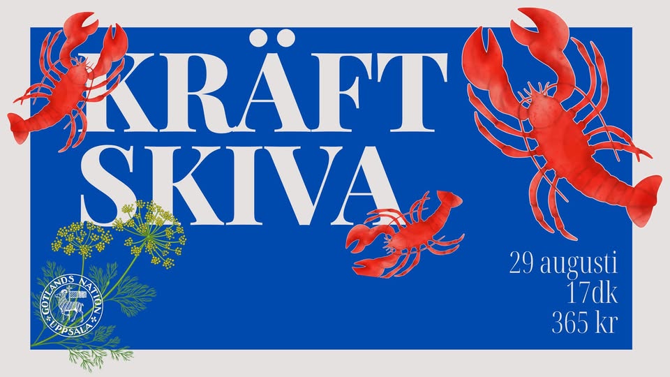 Kräftskiva 2026!