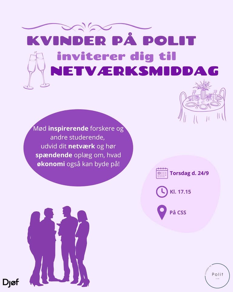 Netværksmiddag med Kvinder på Polit