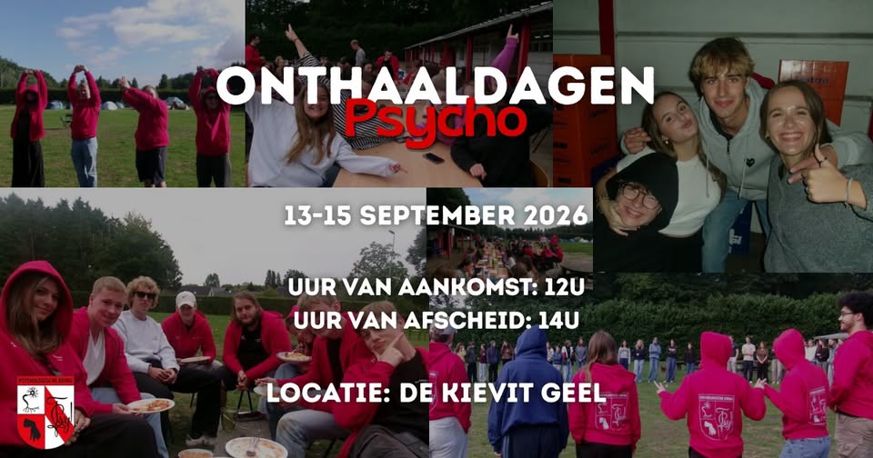 Onthaaldagen psychologie KULeuven 2026-2027