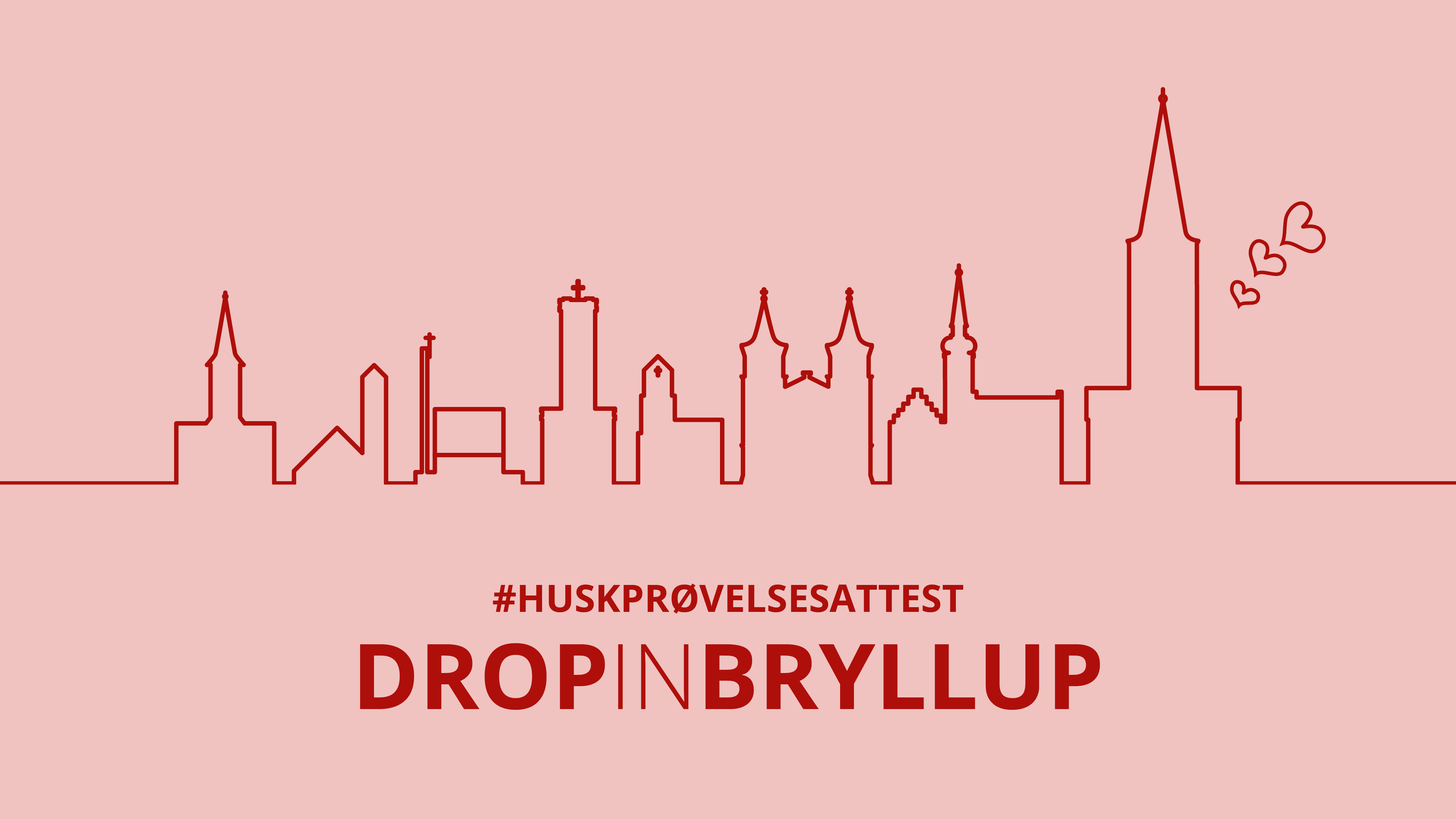DropInBryllup i Domkirken #huskprøvelsesattest