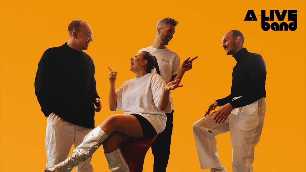 Livemusik med A-Live band - tirsdag i uge 29 🎤✨