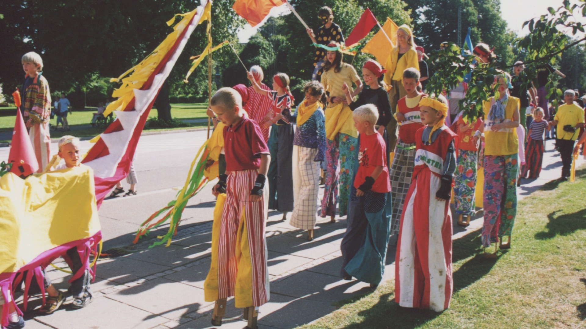 Århus Friskoles festugeoptog