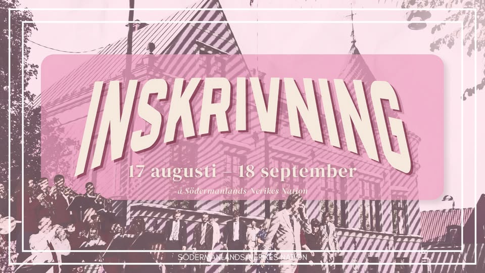Inskrivning å Södermanlands-Nerikes Nation