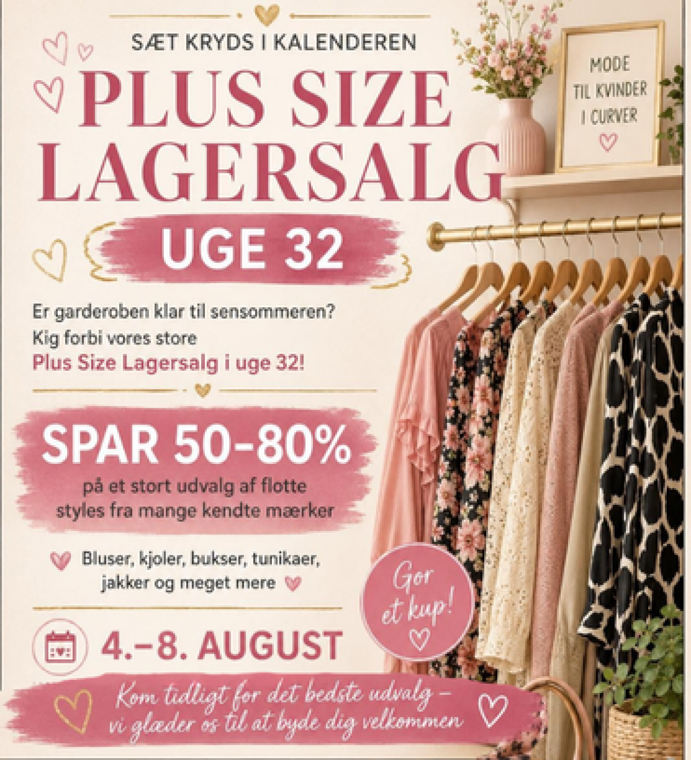 Udsalg hos Damernes Outlet