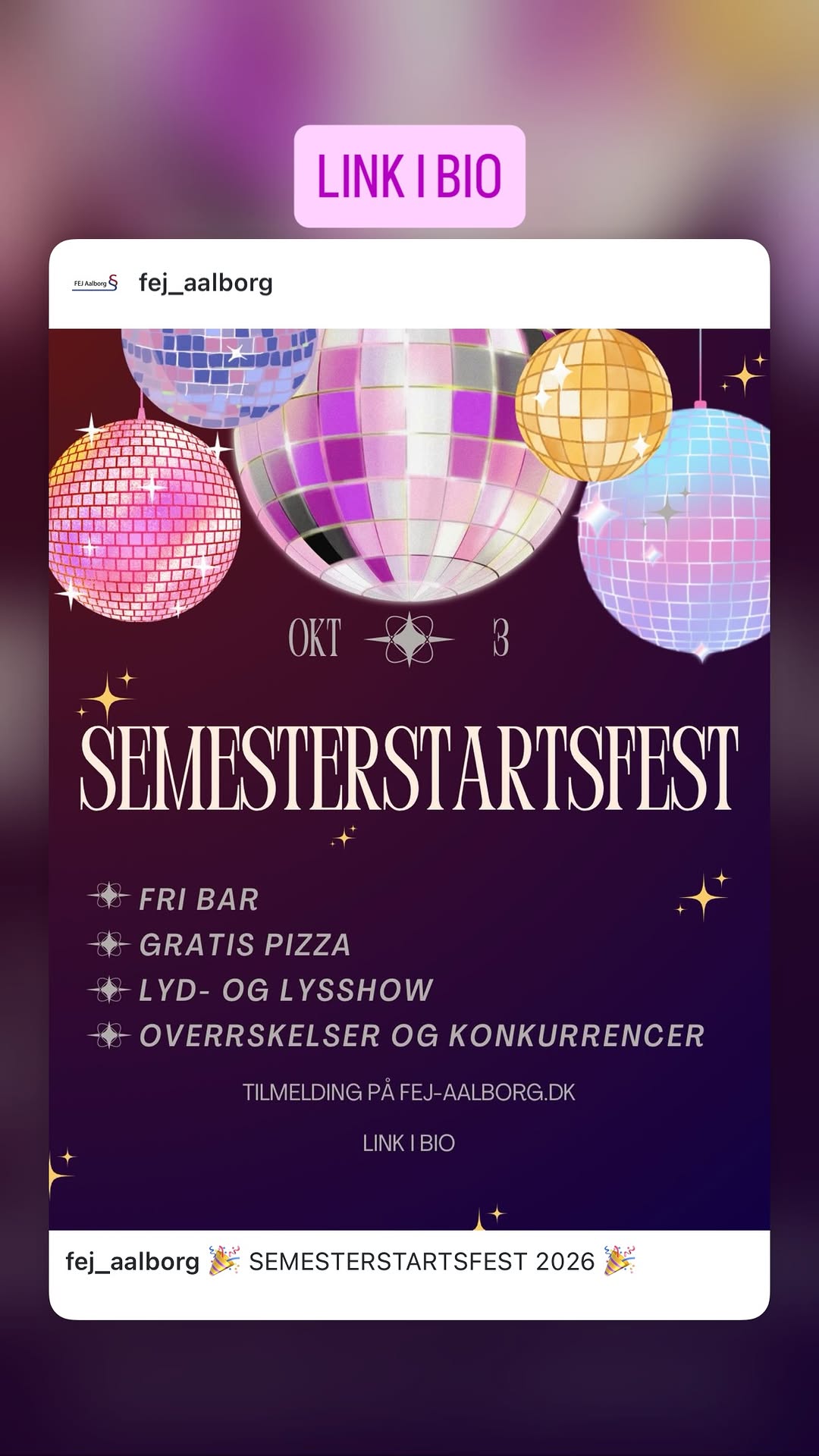 Semesterstartsfest 2026