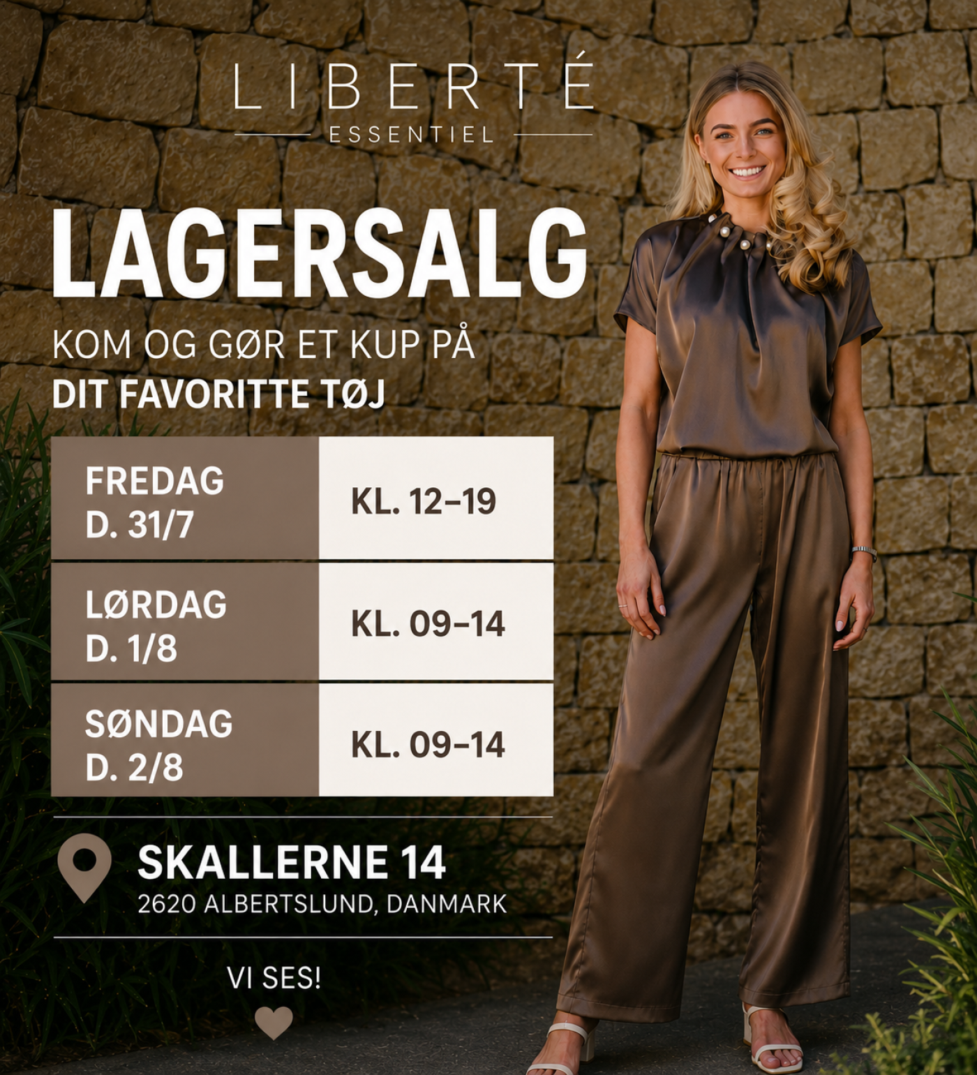 Liberté Essentiel lagersalg i Albertslund