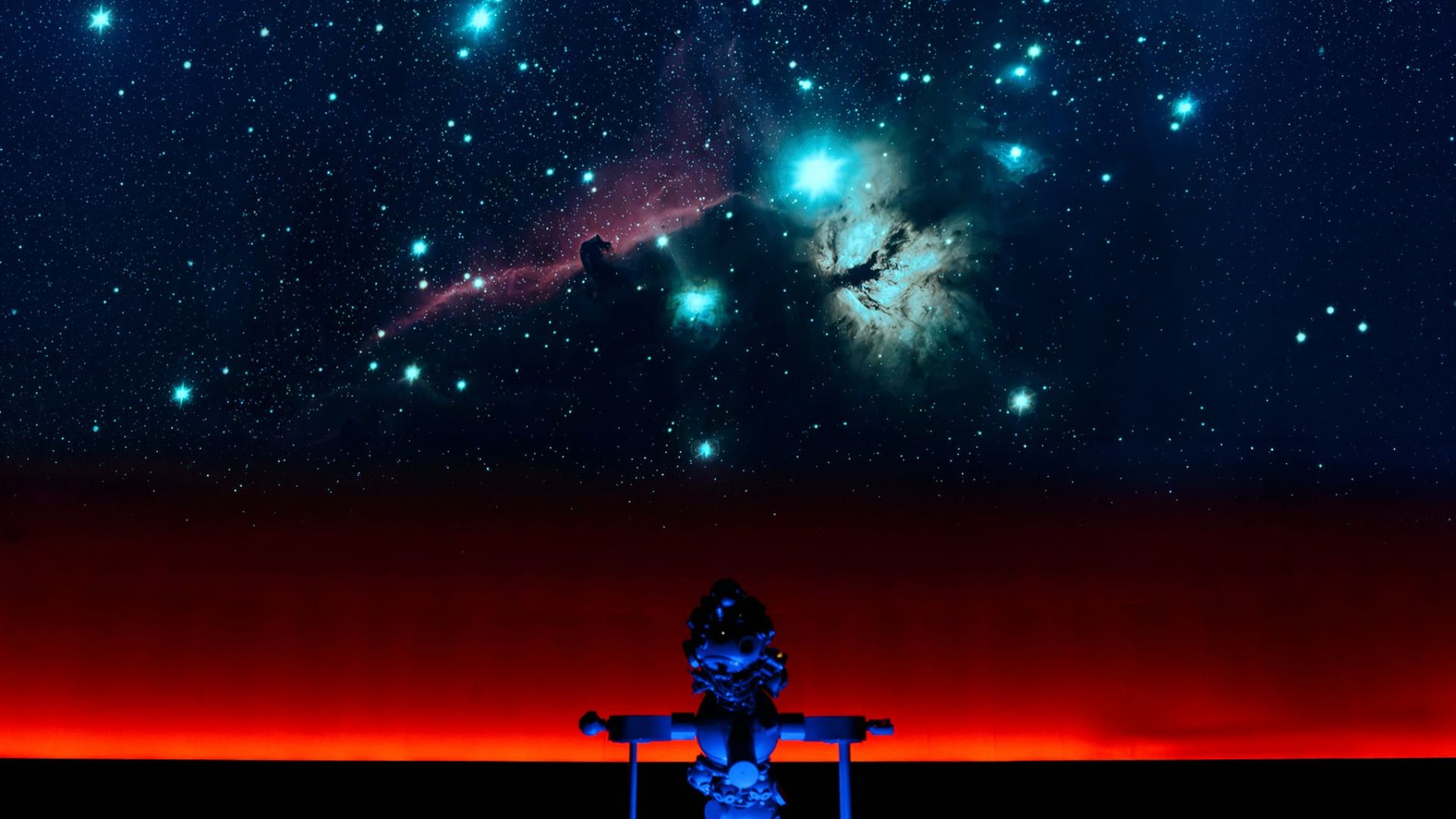 Forestilling i Planetariet
