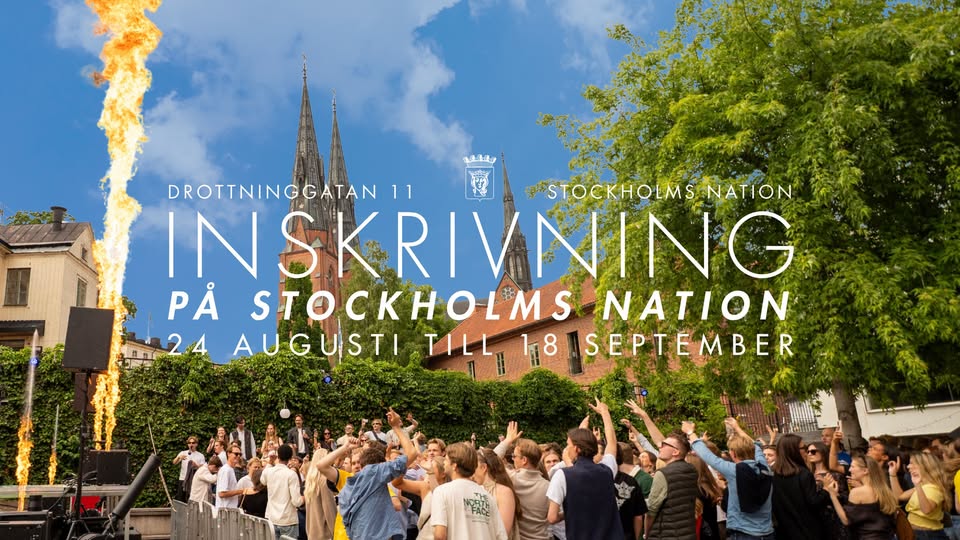 Inskrivning på Stockholms nation