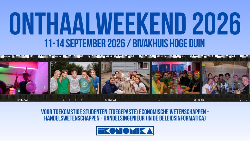 Onthaalweekend Ekonomika 2026