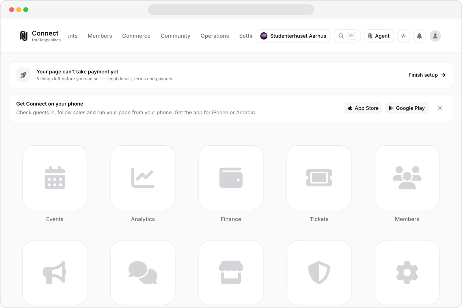 Open your dashboard
